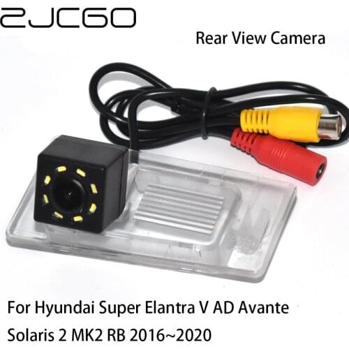 ZJCGO Car Rear View Reverse Back Up Parking Waterproof Camera for Hyundai Super Elantra V AD Avante Solaris 2 MK2 RB 2016~2020