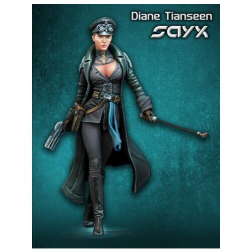 1/24 Scale Resin Figure Diane Tyansen 75mm