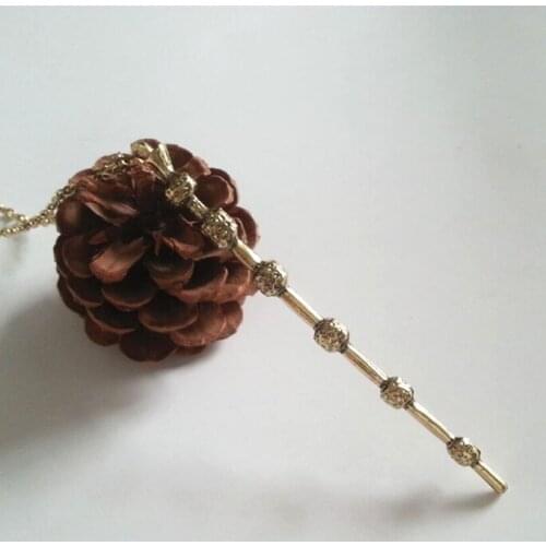 Hot Sale Fashion Men Women Magic Cross Silver Retro Gold Brone Alloy MagicCone Cross Pendant Necklace Jewelry