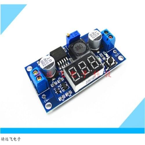 LM2596S DC-DC adjustable regulated power supply module LM2596 regulated voltage step-down with digital display voltmeter display