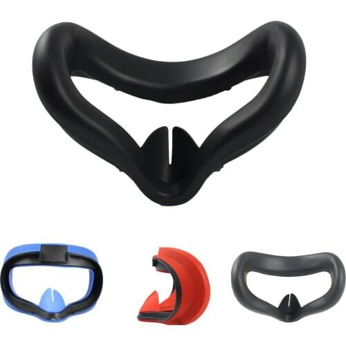Eye Mask Cover For Quest 2 VR Glasses Silicone Anti-sweat Anti-leakage Light Blocking Eye Cover Pad For Quest 2