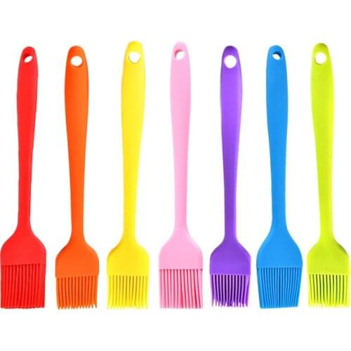 Barbecue Oil Brush BBQ Creamy Brushes Silicone Cook Pastry Bread Basting Baking Tool For Home Kitchen Use