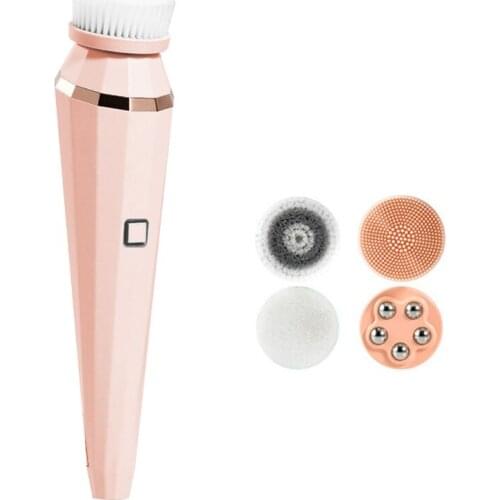 Multifunction Electronic Face Facial Cleansing Brush Spa Skin Care Massager