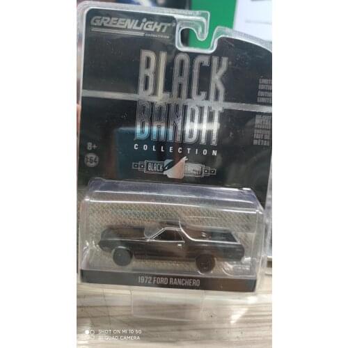 GreenLight 1:64 Black 1972 FORD RANGHERO Alloy model car Metal toys for childen kids diecast gift