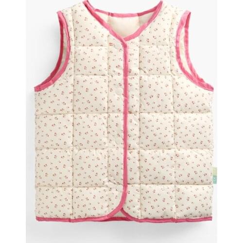Db2996 Dave Bella Autumn Baby Padded Vest Boys Down Feather Vest Infant Clothes Toddlers Waistcoats Toddlers Waistcoats Girls