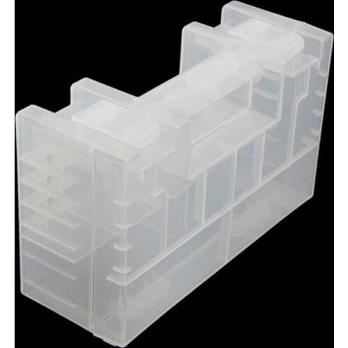 Plastic Case/Organizer/Holder/Container Battery Storage Box for AAA 9V Battery