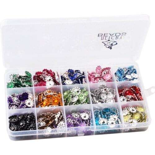 600x Rhinestone Buttons Flat Back Cabochon Wedding DIY Embellishment