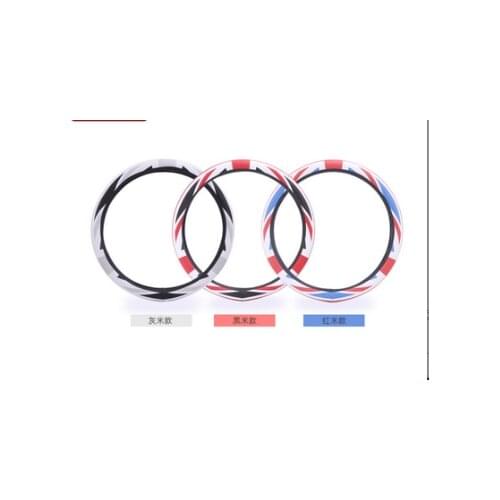 Union Jack Steering Wheel Covered with Soft Leather Cooper Countryman Handlebars Covered with Four Seasons General Motors MIN