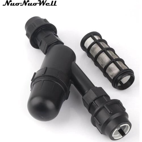 120 Mesh 1" Screen Filter Garden Drip Irrigation Filter Agricultural Watering Kits Fountain Tools 32mm Pipe Filter