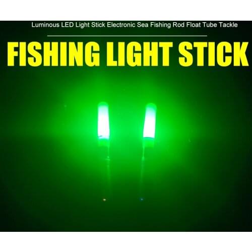 Lamp LED Night Luminous Sea Float Electronic Glowing Accessories Removable Durable Fishing Rod Led Light Stick Waterproof Lights