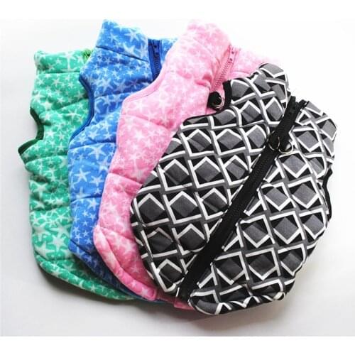 Warm Dogs Clothes For Small Dog Windproof Winter Pet Coat Jacket Padded Clothes Puppy Outfit Vest Pug Chihuahua Clothing