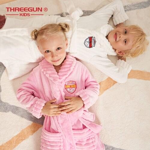 Халаты для девочек THREEGUN China At AliExpress