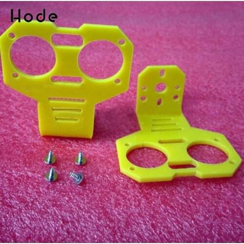 Yellow Cartoon Ultrasonic Sensor Fixed Bracket for HC-SR04 Module NEW