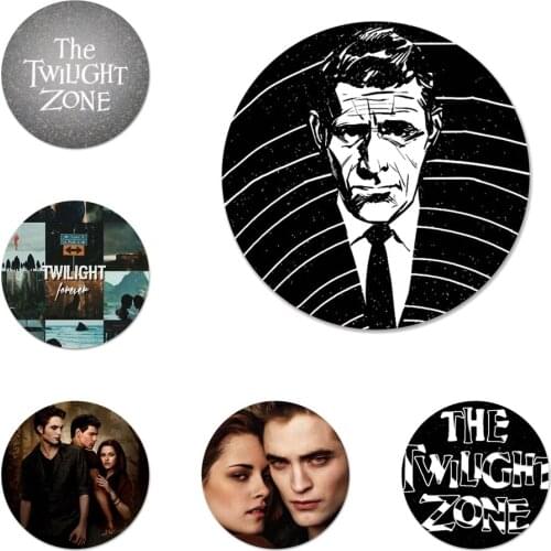 Movie twilight Icons Pins Badge Decoration Brooches Metal Badges For Clothes Backpack Decoration