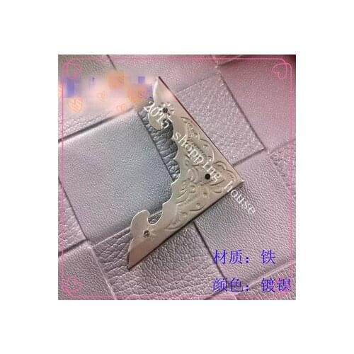 01 Angle iron wood gift box corner corner square corner protecting imitation golden bat angle material DIY