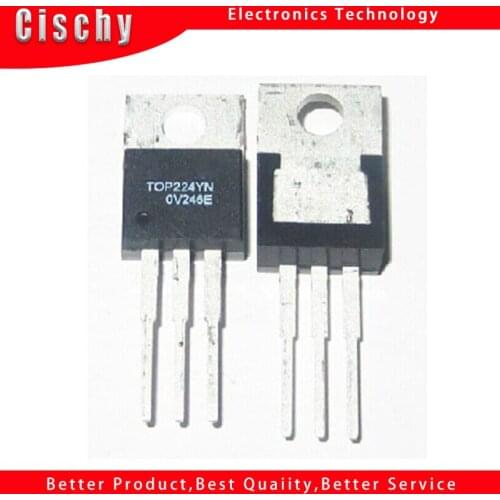 1pcs/lot TOP224Y TOP224YN TOP224 TO220 LCD power management IC chip / direct insertion transistor