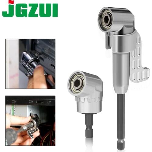 105 Degrees 1/4" Electric Hex Drill Bit Adjustable Hex Bit Angle Driver Screwdriver Socket Holder Adaptor tools