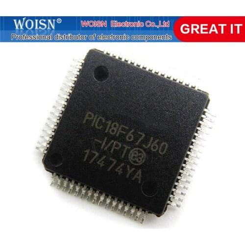 2PCS PIC18F66J60-I/PT PIC18F67J60-I/PT PIC18F86K90-I/PT PIC18F87K22-I/PT PIC18F97J60-I/PT PIC18LF4520-I/PT PIC18LF4620-I/PT