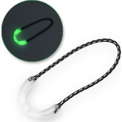 20 Pieces Luminous Zipper Pulls Cord Glow in The Dark Night Zipper Heads Replacement Extension Zip for Backpacks, Jacket