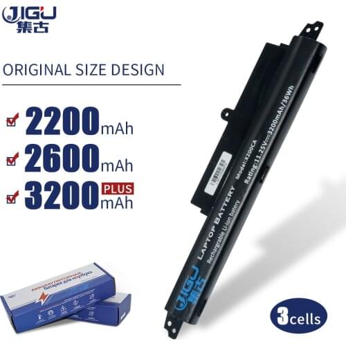 JIGU 3CELLS A31LM2H A31LM9H A31LMH2 A31N1302 A3INI302 Laptop Battery For Asus For VivoBook F200CA F200M FX200CA X200CA