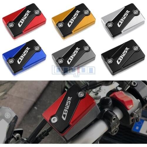 For Honda CB125R CB 125R CB125 R 2018-2019 Motorcycle Accessorie Front brake Fluid Cylinder Master Reservoir Cover Cap With Logo