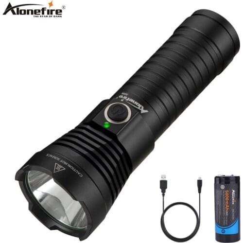 Alonefire X006 Tactical Flashlight XML T6 Ultra Bright powerful led flashlight rechargeable torch Camping Hiking Emergency