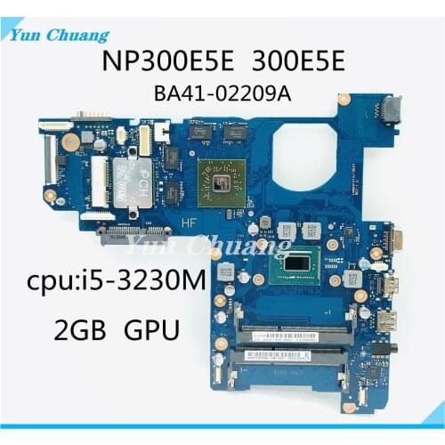 BA92-12395A BA92-12395B BA41-02209A For SAMSUNG NP300E5E 300E5E NP300E5V laptop motherboard I5-3230M CPU HD 8750M GPU DDR3