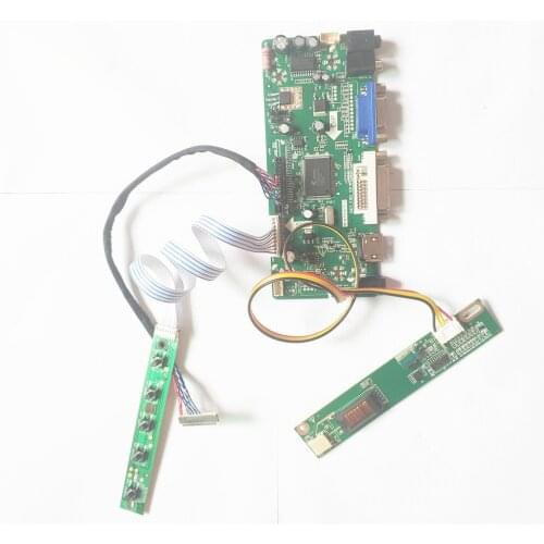 For B170PW05 V1 V2 HDMI-Compatible+VGA+DVI CCFL LVDS 30Pin 17" 1440*900 LCD monitor M.NT68676 screen controller board
