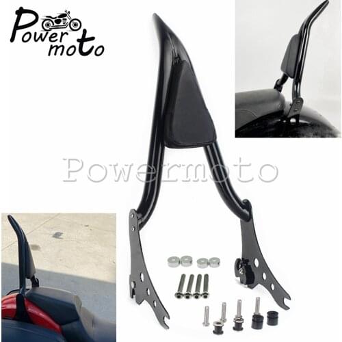 For Harley Softail Slim Street Bob Deluxe Heritage Classic FLSL FXBB FLDE FLHC Rear Sissy Bar Backrest W/ Docking Hardware Kits