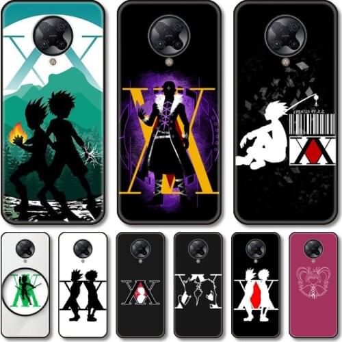 Gon japan anime Phone Case For xiaomi M2 C3 X3 F2 Lite NFC 6 5 x Poco k30 Pro Anime Black Cover Silicone Back Pretty tpu