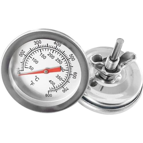 Hot Stainless Steel Oven Cooker Thermometer Temperature Gauge Mini Temperature Gauge Thermometer Grill for Home Kitchen Food