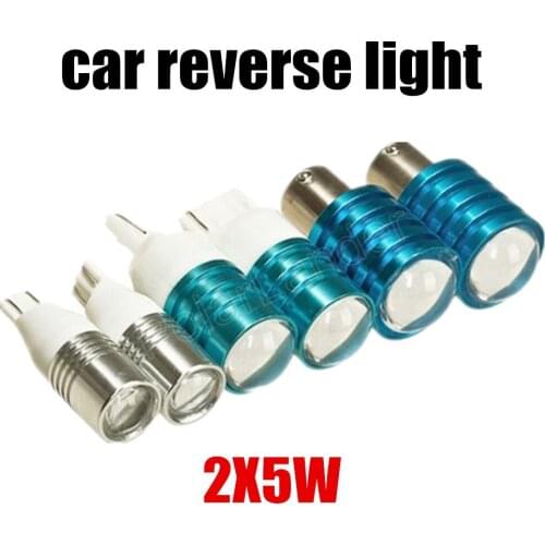 Hot sale 2 pcs 12V T20 LED Pure White Car Auto Tail Turn Brake Backup Reverse Parking Lights Bulb Lamp