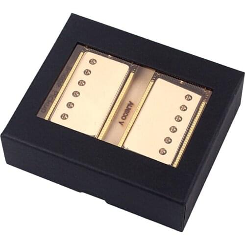 Set Of 2 Bridge Neck Pickup Set For Electric Guitar Accessories, Golden