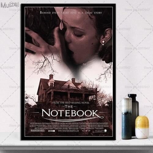 The Notebook Poster Hot Movie Ryan Gosling Canvas Painting Posters and Prints Wall Art Picture for Living Room Home Decor