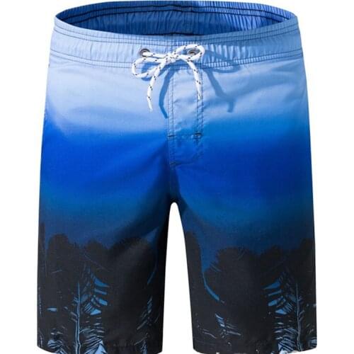 Tailor Pal Love Mens home casual shorts quick-drying printed surfing beach pants loose and breathable