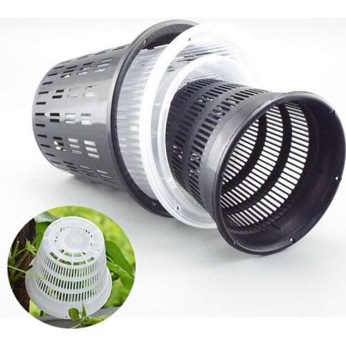 Mesh grow Pot Net Cup plastic Basket Orchid Plant Flowers Planting Nursery Pots Breathable Hydroponic Greenhouse Garden Tools s1