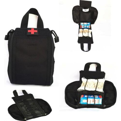 Outdoor Tactical kit Travel First Aid Kit Multi-Function Pockets Camping Hiking Bag First Aid Kit Survival Kit DLY010