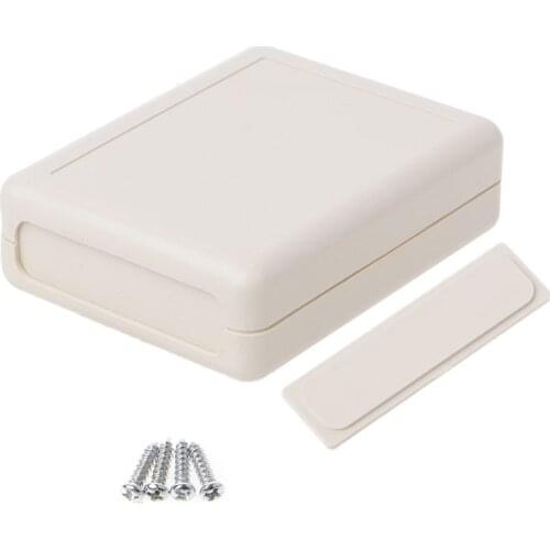 Waterproof Instrument Box Plastic Case Gray Electronic Project DIY 90x70x28mm
