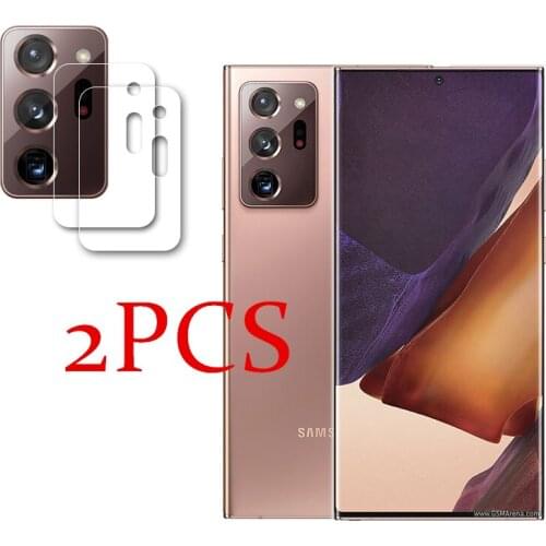 2PCS Lens Tempered Glass for Samsung Galaxy Note 20 Ultra Full Glued Camera Glass for Samsung Note20 Ultra Lens Protector Film