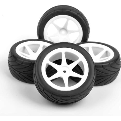 12mm Hex 1/10 Off Road Tires/Tyre And Wheel Rim Model Kids Toys For RC Buggy Car Model Accessory Gifts Collections