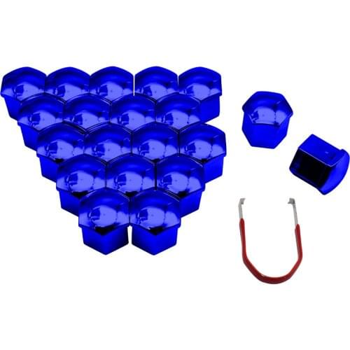 20pcs 19mm Car Wheel Nuts Covers Auto Hub Screw Protector Bolt Head Cap Tire Wheel Screw Bolts Car Styling Exterior Decoration