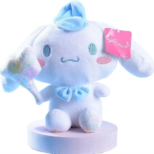 2021 Japanese Cute Balloon Sanrio Cinnamoroll Dog White Plush Toys Soft and Skin-friendly Doll Kids Birthday Gift Cartoon Anime