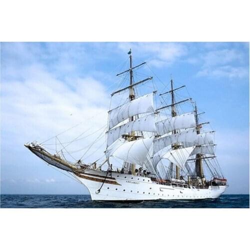 5d Diamond Embroidery The Ship Pattern With Rhinestones Diamond Mosaic Full Kits For cross-stitching Home Decor Christmas Gifts