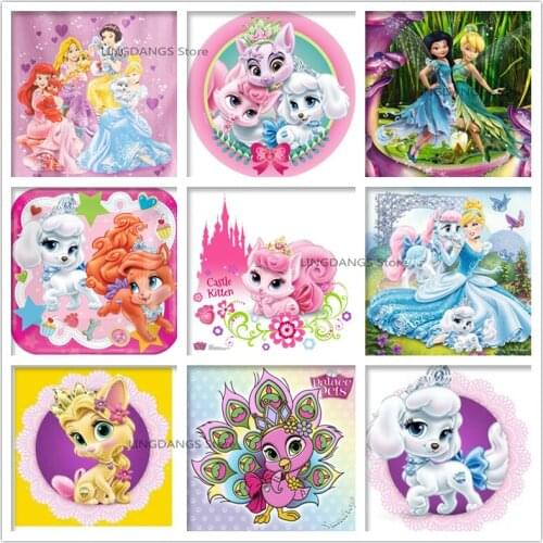 Disney Animals 5d Diy Diamond Painting Movie Cartoon Princess Poster Diamond Mosaic Embroidery Cross Stitch Kits Home Decor Gift