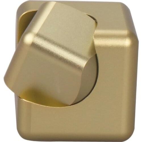 Alloy Metal Square Decompression Toy Educational Toy Gift Square Hand Spinner