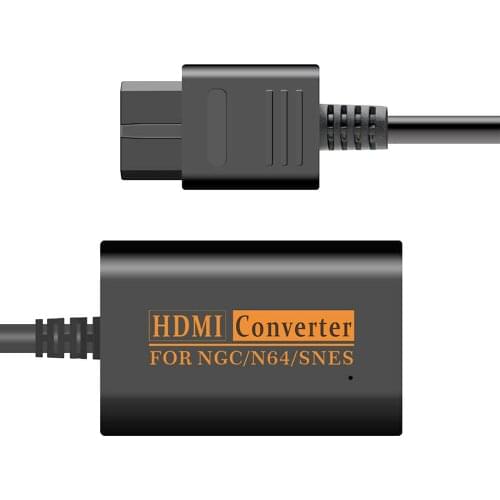 HDMI-compatible Switch AV Converter Adapter for N64 SNES NGC SFC Game Console Video Converter for HDTV Monitor Digital HD Cable