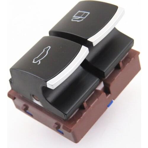 35D959903 Chrome Fuel Tank Door Trunk Release Switch New For VW Je.tta MK6 Passat B6 CC 3C Eos CC 3C0 959 903 B REH 35D 959 903