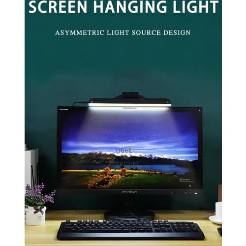 Computer Monitor Lamp PC Screen Hanging Light Monitor Lights Asymmetrical Source Screens For Lamps Led Bar PC