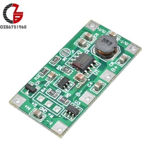 5V 1A UPS Uninterrupted Power Supply Module Step Up 18650 Lithium Battery Reverse Overvoltage Protection Boost Charging Board