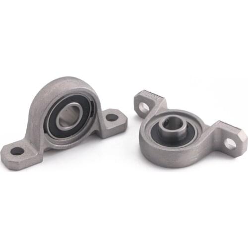Zinc Alloy Mounted Support Self-aligning Ball Bearing Pillow Block Housing Bore Diameter 8/10/12/20mm